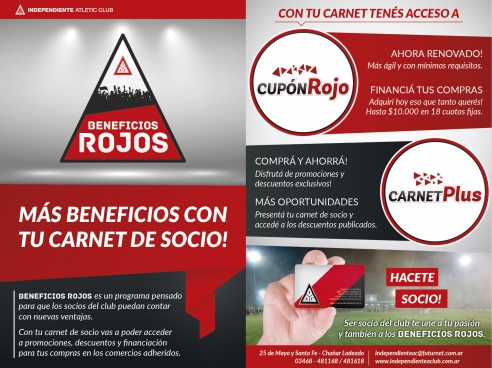 Beneficios rojos