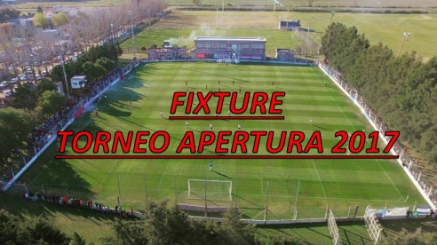 FÚTBOL MAYOR: FIXTURE TORNEO APERTURA 2017