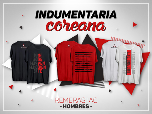 REMERAS ALGODÓN HOMBRES