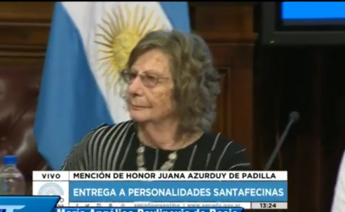 Mención de Honor Juana Azurduy