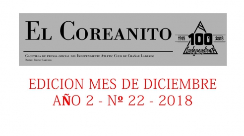 EL COREANITO EDICION 22 - 02/01/2019
