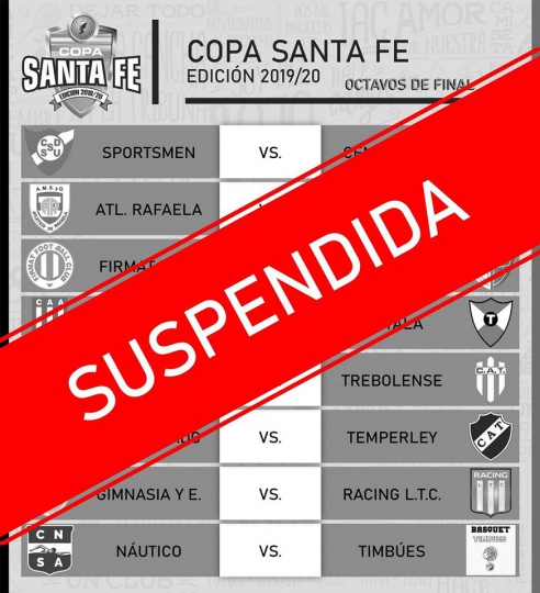 BÁSQUET IAC: SE SUSPENDIÓ LA COPA SANTA FE - 30/04/20