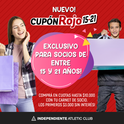 MUTUAL IAC: LANZAMIENTO CUPON ROJO 15-21