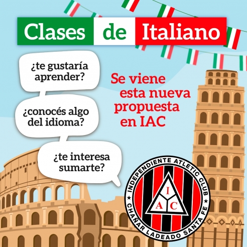 SOCIALES IAC: CLASES DE ITALIANO - 01/06/23