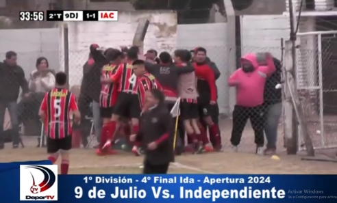 FÚTBOL IAC: IGUALDAD EN EL PRIMER CRUCE – 02/06/24